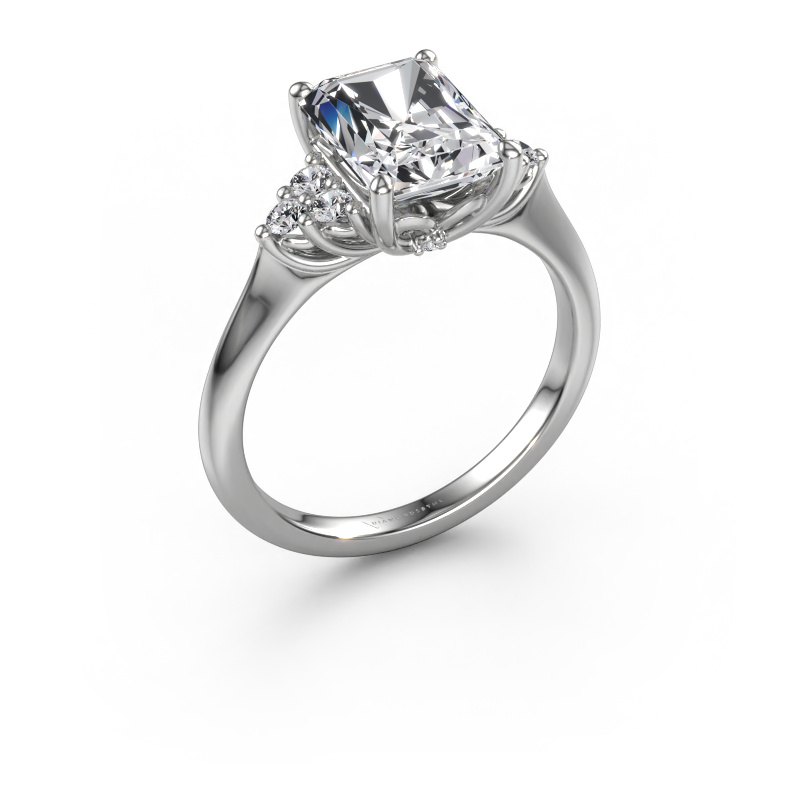 Image de Bague de fiançailles Felipa RAD 950 platine Diamant 2.693 crt