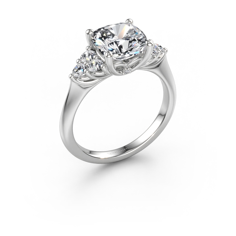 Immagine di Anello di fidanzamento Felipa CUS 950 platino Diamante lab grown 2.873 crt