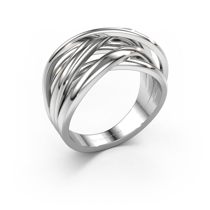Image of Ring Fem 1 585 white gold