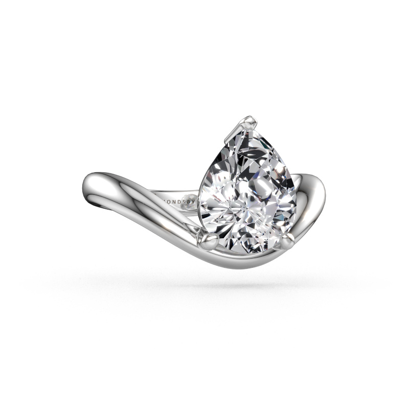 Bild av Förlovningsring Femke PER 950 platina Diamant 2.10 crt