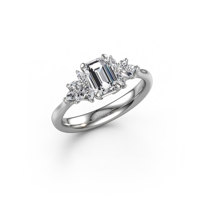 Image of Engagement ring Fiona EME 585 white gold Diamond 1.15 crt