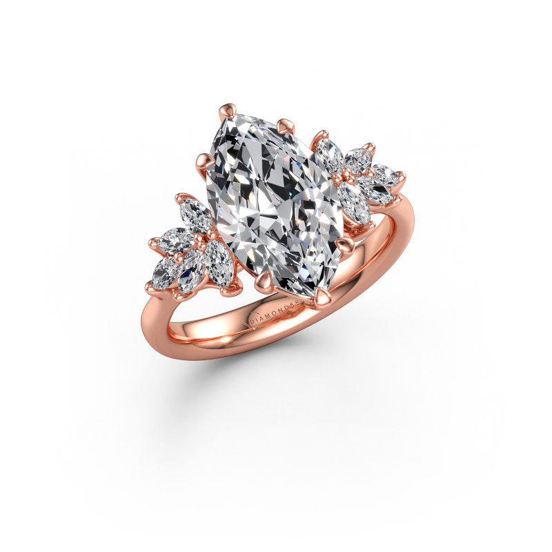 Immagine di Anello di fidanzamento Fiona MRQ 585 oro rosa Diamante 3.65 crt