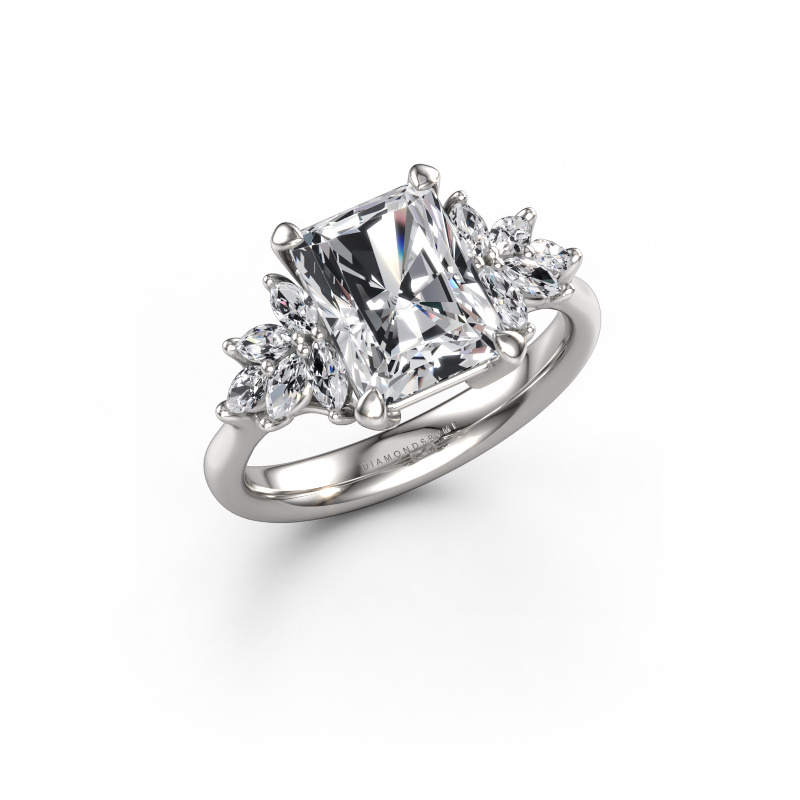 Bild von Verlobungsring Fiona RAD 585 Weißgold Diamant 3.15 crt