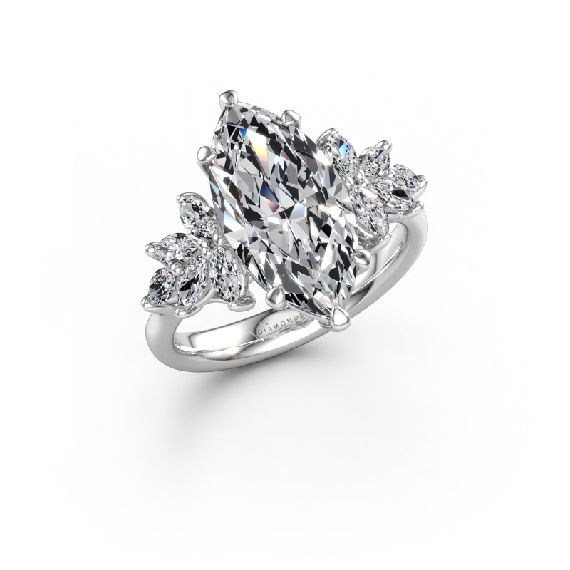 Immagine di Anello di fidanzamento Fiona MRQ 950 platino Diamante lab grown 4.860 crt
