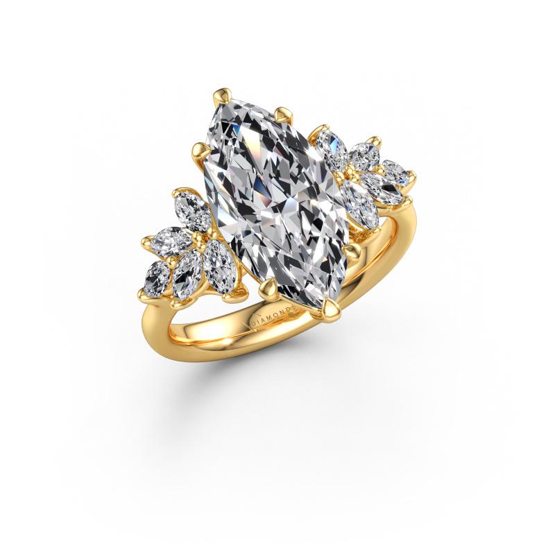 Immagine di Anello di fidanzamento Fiona MRQ 585 oro Diamante lab grown 4.860 crt