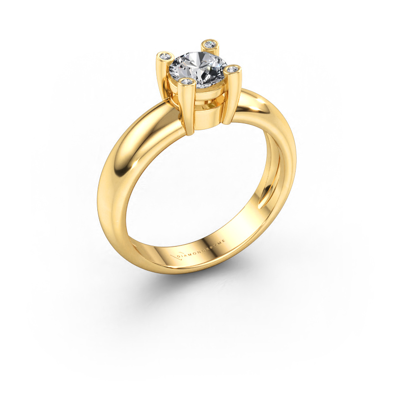 Afbeelding van Ring Fleur 585 goud Lab-grown diamant 0.72 crt