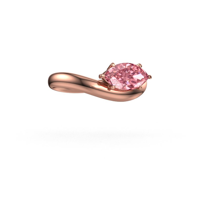 Bild von Verlobungsring Floor MRQ 585 Roségold Rosa Labordiamant 11x5.5 mm