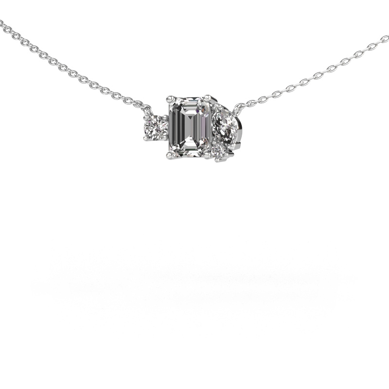 Image of Pendant Frauke EME 585 white gold Diamond 1.475 crt