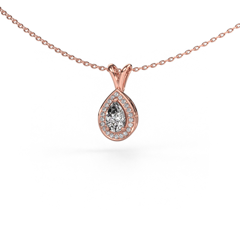 Image of Pendant Ginger 585 rose gold Diamond 0.505 crt