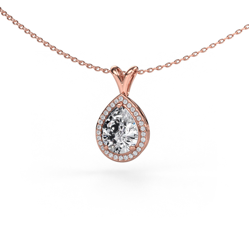 Bild von Anhänger Ginger 585 Roségold Diamant 1.575 crt