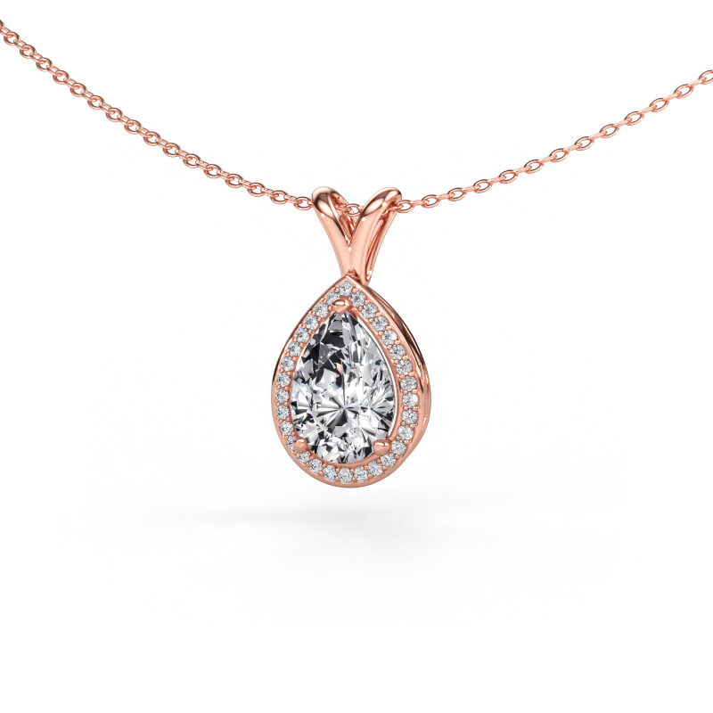 Immagine di Ciondolo Ginger 585 oro rosa Diamante 2.25 crt