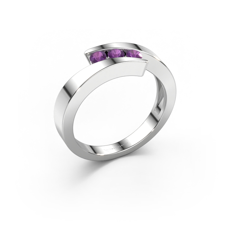 Bild von Ring Gracia 950 Platin Amethyst 2.7 mm