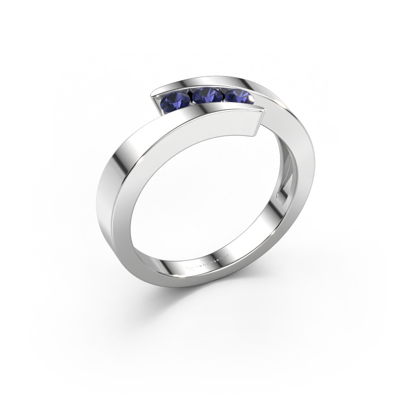 Bild von Ring Gracia 950 Platin Saphir 2.7 mm