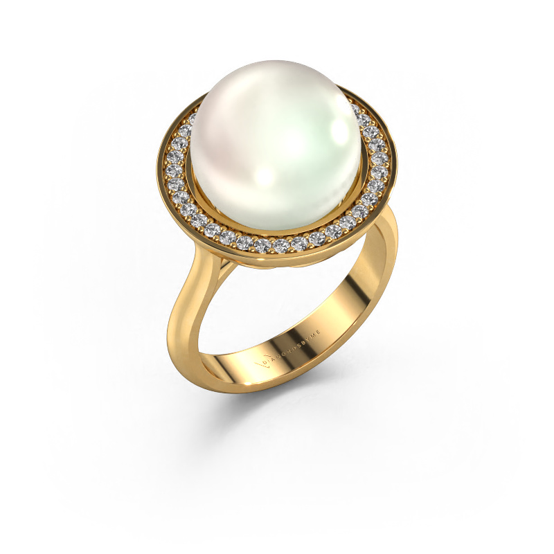 Image of Ring Grisel 585 gold White pearl 12 mm