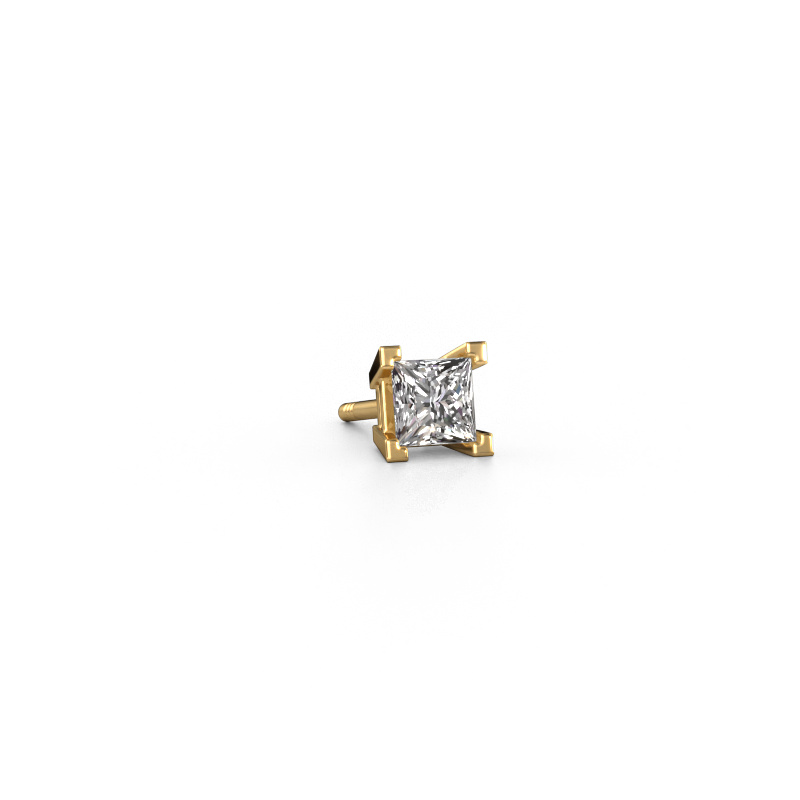 Image of Men's earring Hans 585 gold Diamond 0.40 crt