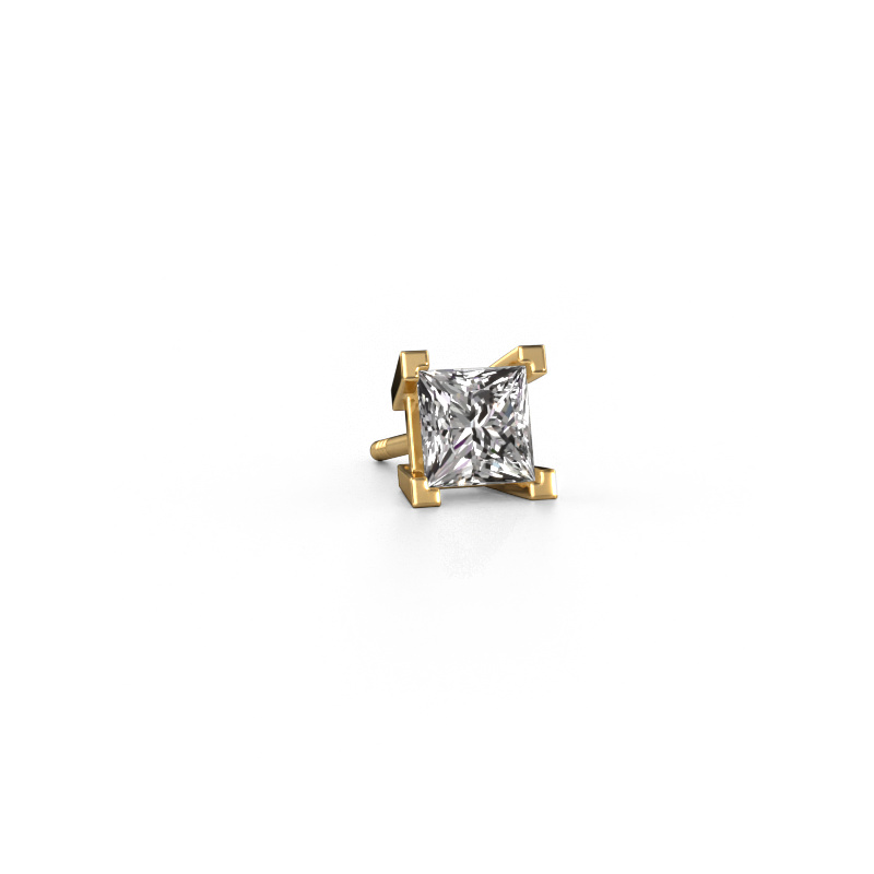 Image of Men's earring Hans 585 gold Diamond 0.80 crt