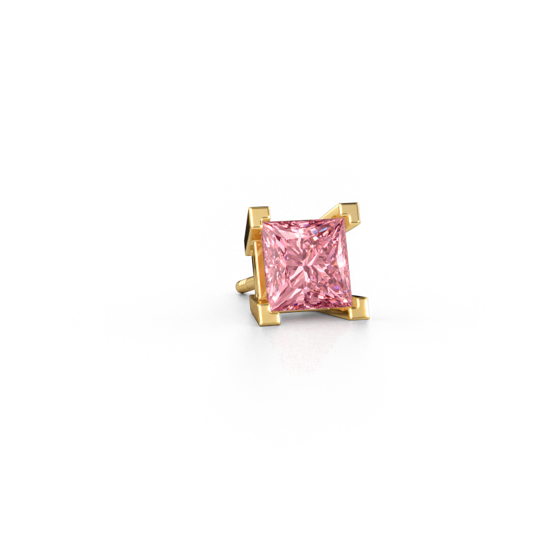 Immagine di Orecchino da uomo Hans 585 oro Diamante lab grown rosa 6 mm