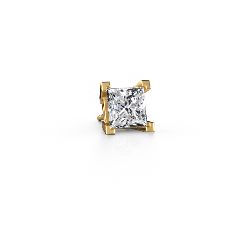 Image of Men's earring Hans 585 gold Diamond 2.00 crt