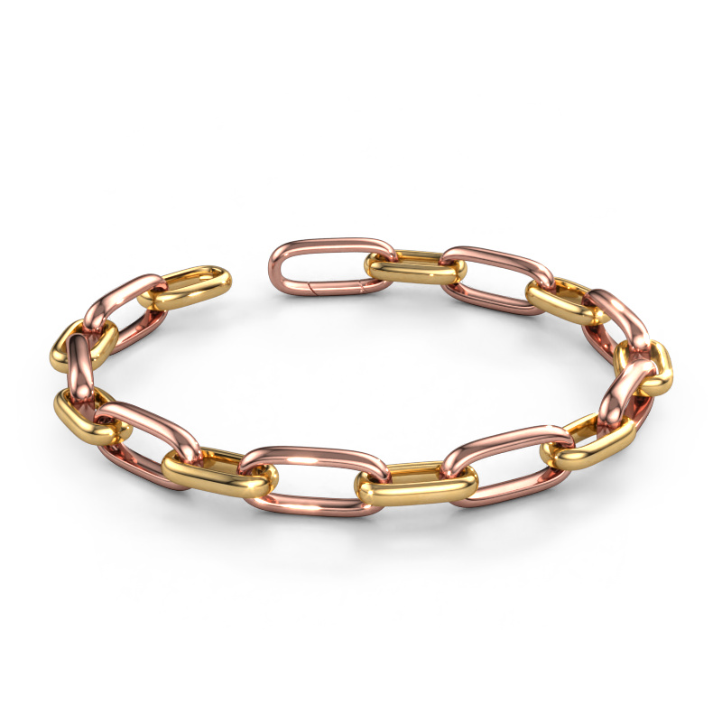 Bild von Armband Harmony 9.5 Hohl - 585 Roségold
