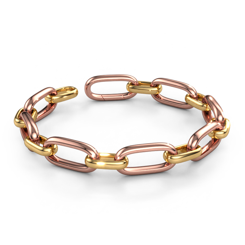 Image of Bracelet Harmony 12.5 Hollow - 585 rose gold