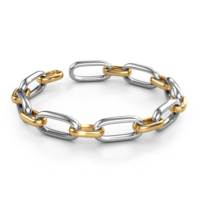 Bild von Armband Harmony 12.5 Hohl - 585 Weißgold