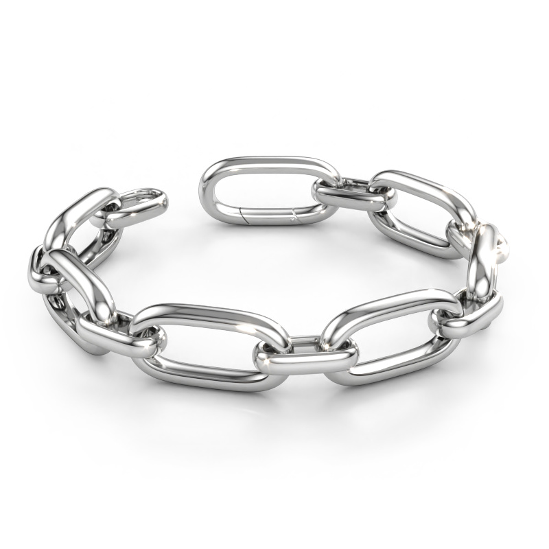 Immagine di Bracciale Harmony 15 Vuoto - 585 oro bianco
