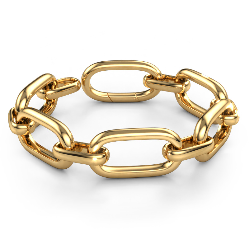 Image of Bracelet Harmony 20 Hollow - 585 gold