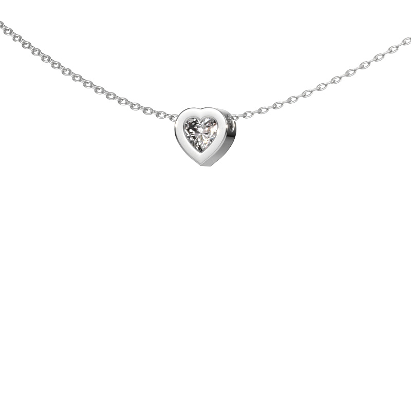 Image of Pendant Tonja 950 platinum Diamond 0.25 crt