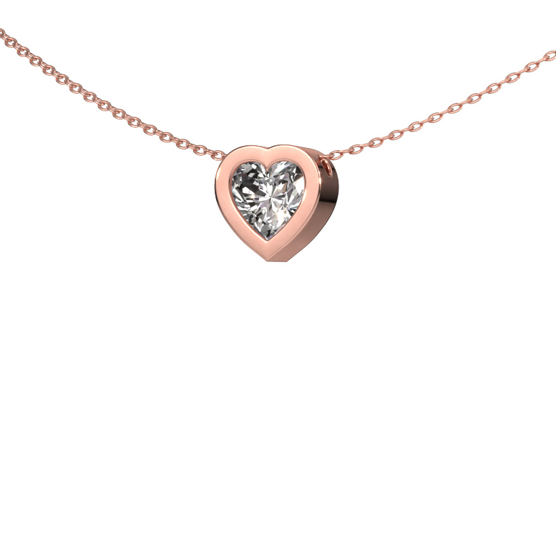 Image of Pendant Tonja 585 rose gold Diamond 1.00 crt