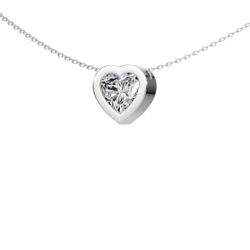 Bild von Anhänger Tonja 585 Weißgold Diamant 1.50 crt