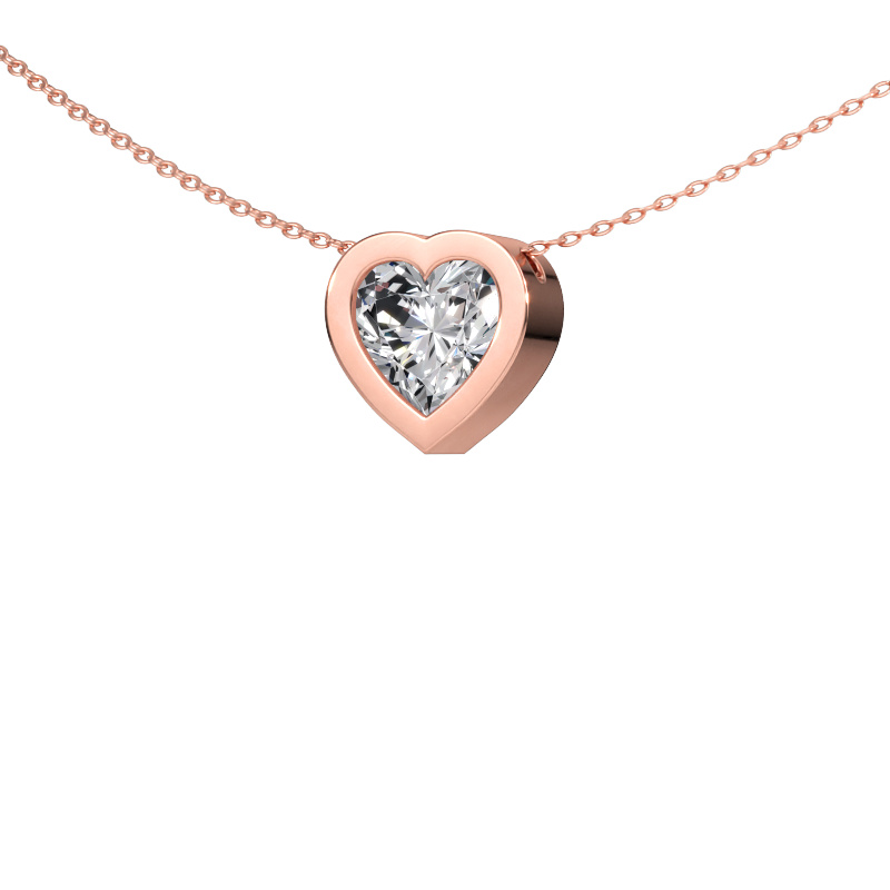 Bild von Anhänger Tonja 585 Roségold Diamant 2.00 crt