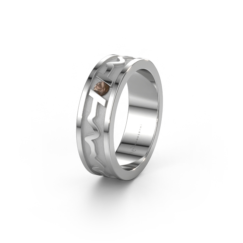 Bild von Ehering Heartbeat 3 950 Platin ±6x1.8 mm