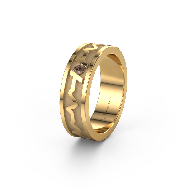 Bild von Ehering Heartbeat 3 585 Gold ±6x1.8 mm