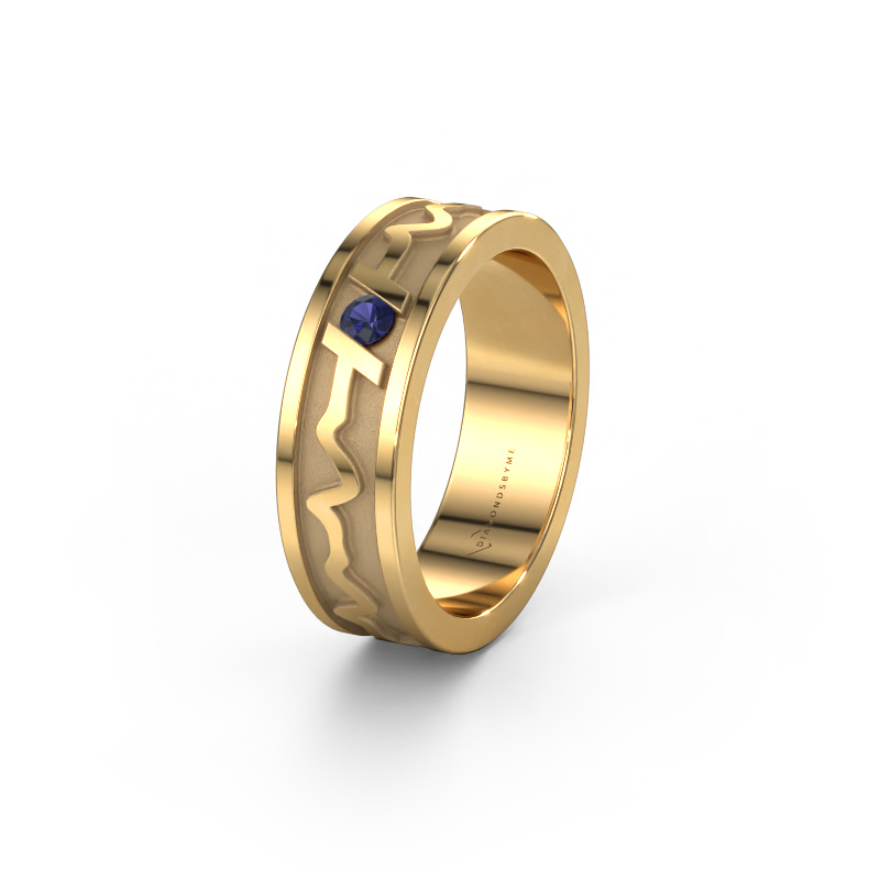 Bild von Ehering Heartbeat 3 585 Gold ±6x1.8 mm