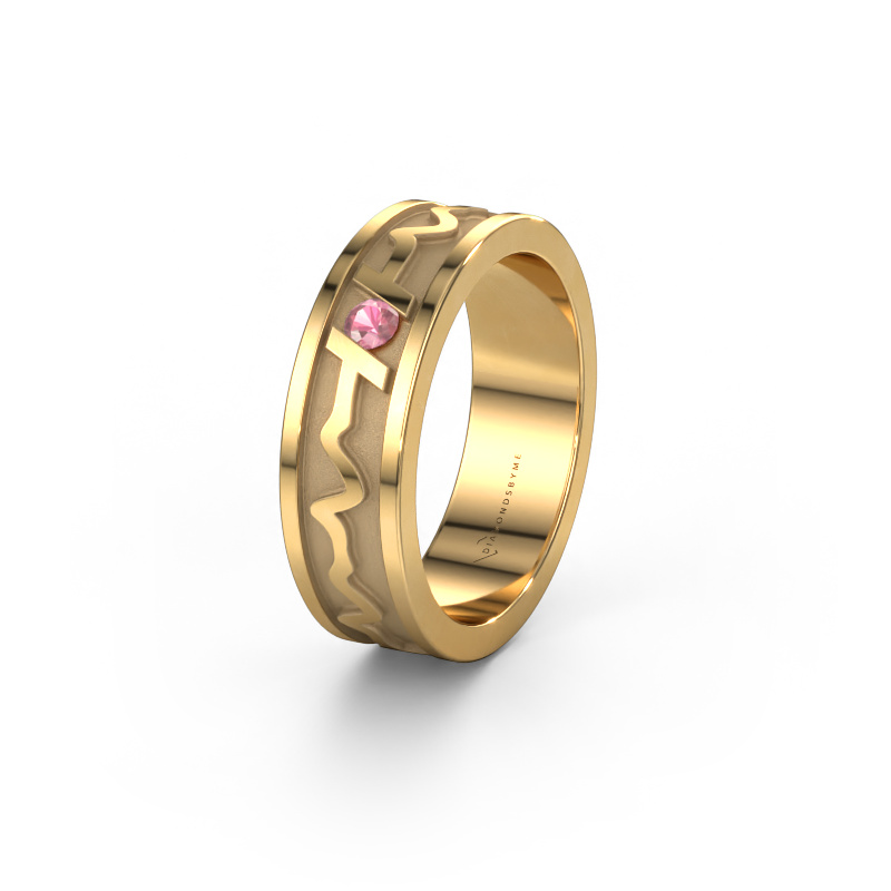 Bild von Ehering Heartbeat 3 585 Gold ±6x1.8 mm