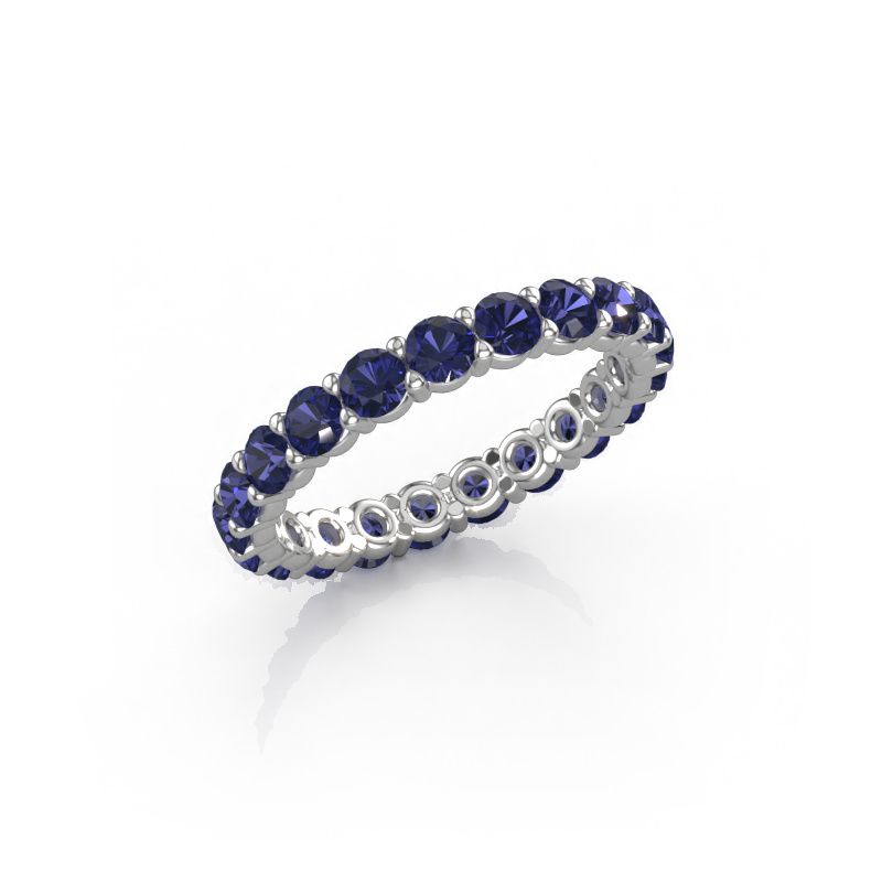 Image of Ring Heddy rnd 2.9 585 white gold Sapphire 2.9 mm