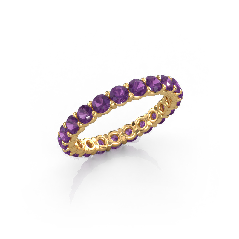 Image of Ring Heddy rnd 2.9 585 gold Amethyst 2.9 mm