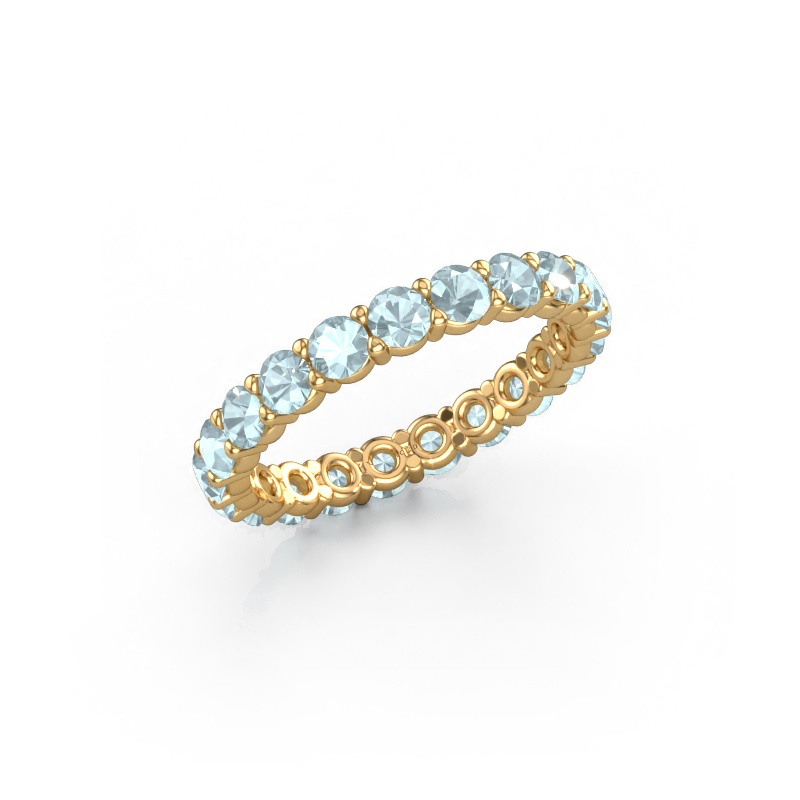 Bild von Ring Heddy rnd 2.9 585 Gold Aquamarin 2.9 mm