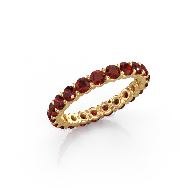Image of Ring Heddy rnd 2.9 585 gold Garnet 2.9 mm