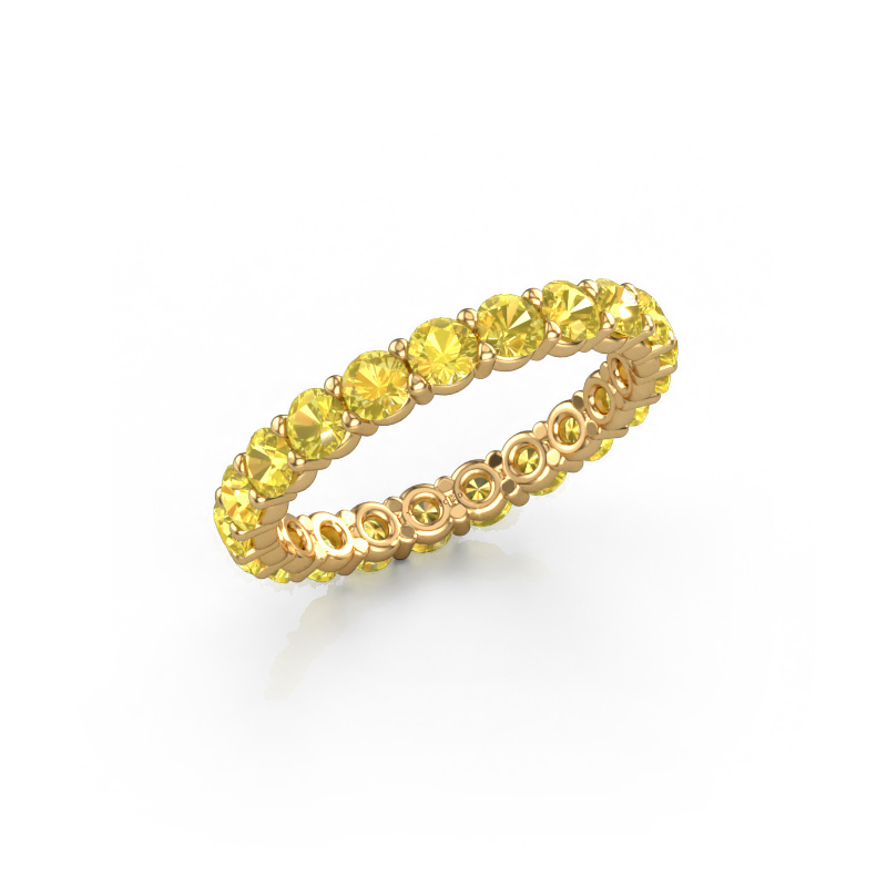 Image of Ring Heddy rnd 2.9 585 gold Yellow sapphire 2.9 mm