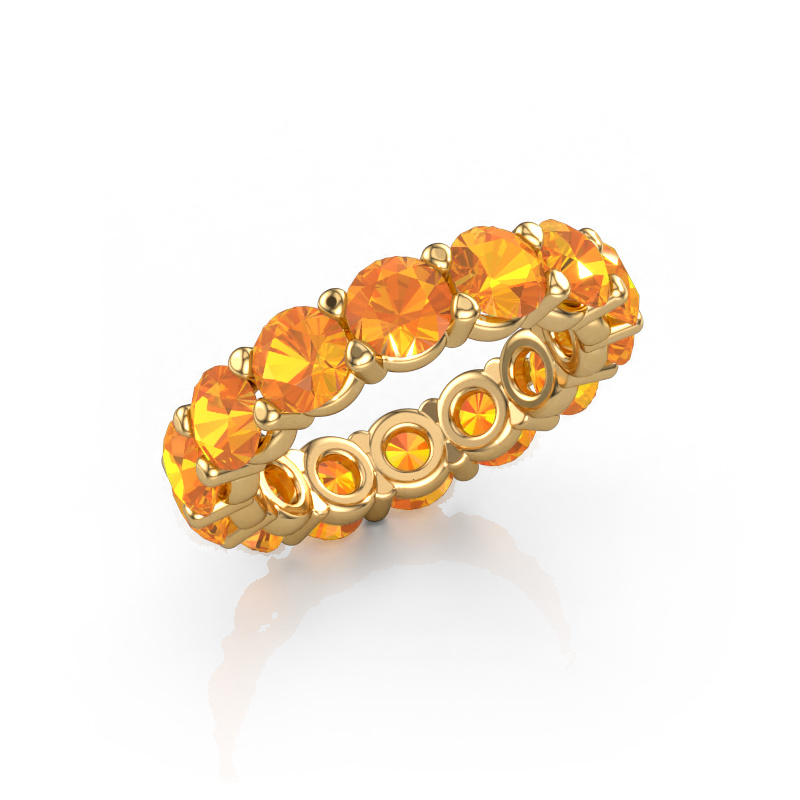 Image of Ring Heddy rnd 4.7 585 gold Citrin 4.7 mm