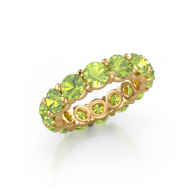 Bild von Ring Heddy rnd 4.7 585 Gold Peridot 4.7 mm