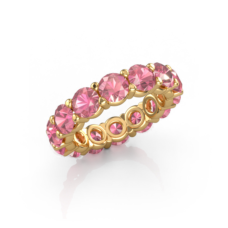 Image of Ring Heddy rnd 4.7 585 gold Tourmaline pink 4.7 mm
