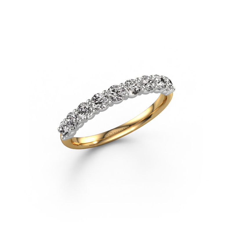 Image of Ring Heddy Half 585 gold Diamond 0.72 crt