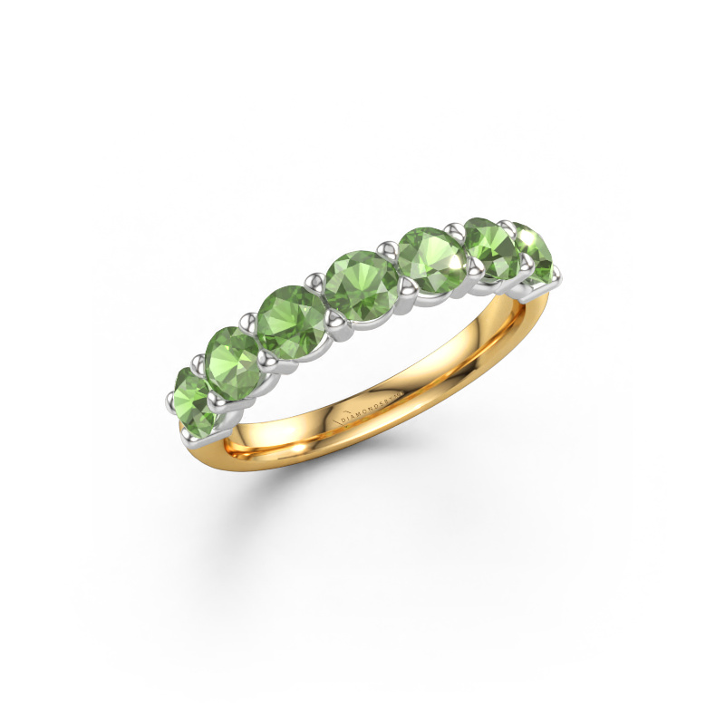 Bild von Ring Heddy Half 585 Gold Turmalin grün 3.7 mm