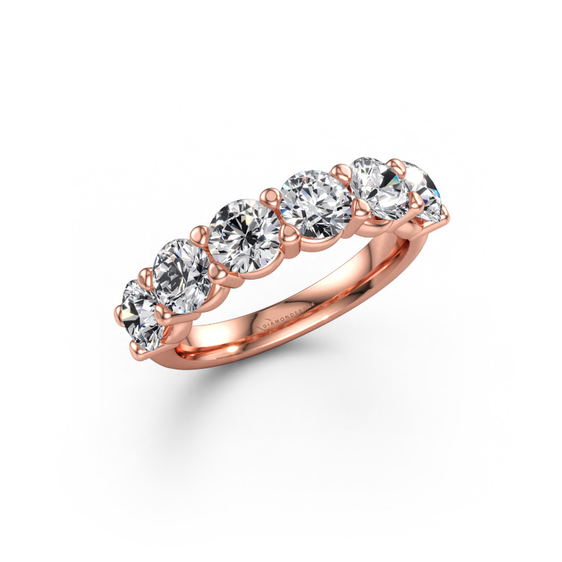 Bild av Ring Heddy Half 585 roséguld Diamant 2.40 crt