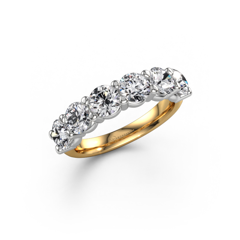 Image of Ring Heddy Half 585 gold Diamond 2.40 crt