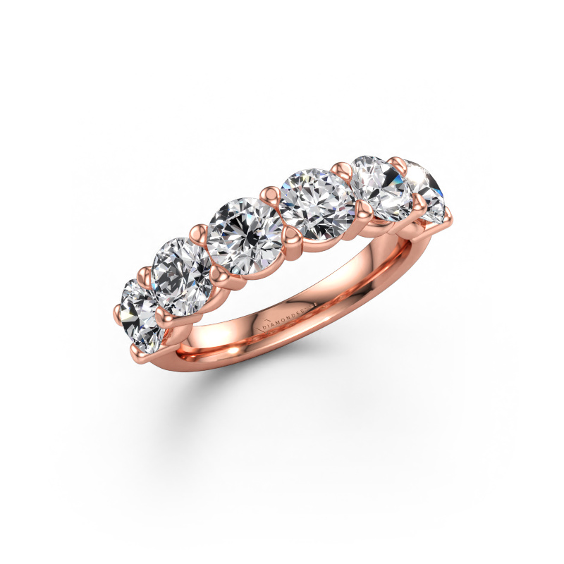 Bild av Ring Heddy Half 585 roséguld Diamant 3.00 crt
