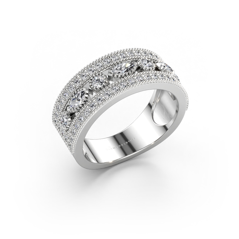 Image of Ring Henna 585 white gold Lab grown diamond 0.768 crt