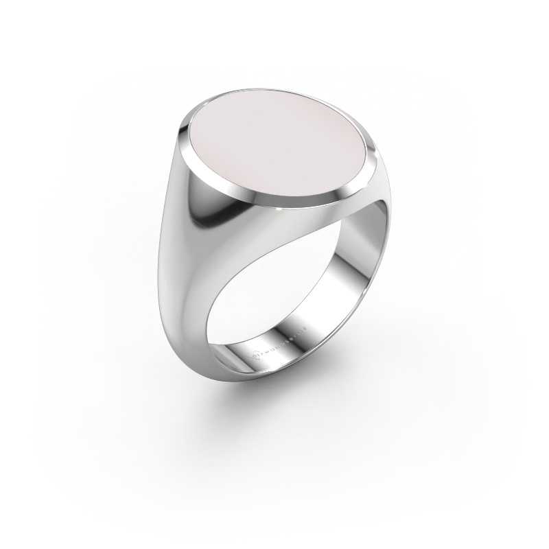 Image of Signet ring Herman 6 950 platinum Red sardonyx 16x13 mm